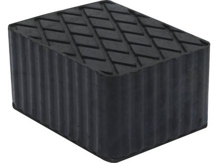 Tampon caoutchouc 160x120x80mm pour cric neutre - 18976
