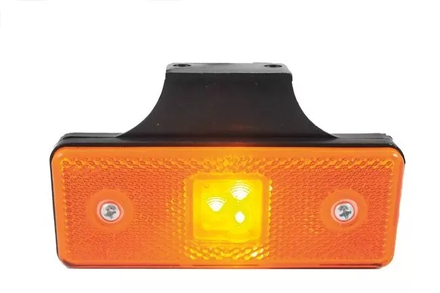 Feu de position LED 12/24V orange sur languette SODIFLASH - 19033