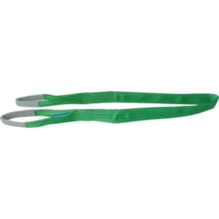 ELINGUE PLATE 2T 5M AVEC BOUCLES - VERT - ARRIMUP - 19405