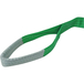 ELINGUE PLATE 2T 5M AVEC BOUCLES - VERT - ARRIMUP - 19405