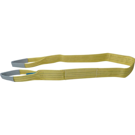 ELINGUE PLATE 3T 6M AVEC BOUCLES - JAUNE - ARRIMUP - 19411