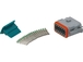 KIT 1 CONNECTEUR FEMELLE 12 VOIES SERIE DT - ETANCHE - 19513