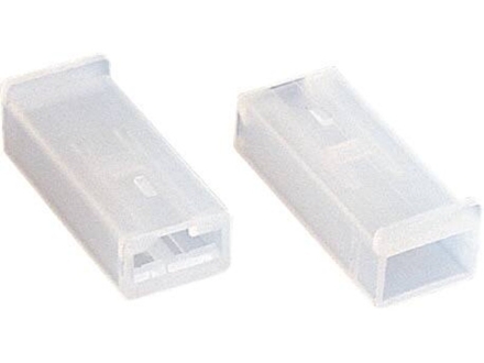 Lot de 100 boitiers unipolaires 635mm femelle nue 1 voie 63x10x23mm - 19521