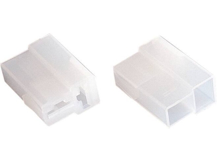 Lot de 100 boitiers unipolaires 635mm femelle nue 2 voies 166x10x23mm - 19525