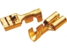 LOT DE 100 COSSES FEMELLES 63MM SECTION 1-25 EN LAITON - - 19542