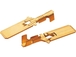LOT DE 100 COSSES MALES 63MM SECTION 05-15 EN LAITON - - 19543