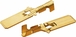 LOT DE 100 COSSES MALES 63MM SECTION 05-15 EN LAITON - - 19543