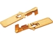 LOT DE 100 COSSES MALES 63MM SECTION 1-25 EN LAITON - - 19544