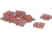 Lot de 50 fusibles micro a languettes laterales 4a rose - 19562
