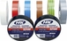 Lot 10 rubans adhesif isolant pvc vde assortis 19mmx20m - 2036810