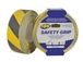 RUBAN ANTI DERAPANT - NOIR/JAUNE 25MMX18M -20434