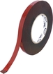 Ruban hsa double face anthracite 12mm 10m HPX - 20476