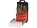 Coffret 25 forets métaux hss taillés meulés DRAKKAR TOOLS - 22225