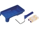 Lot 2 rouleaux mur/plafond 10cm+1 poignee + 1bac support DRAKKAR TOOLS - 22610