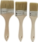 Lot de 3 pinceaux queue de morue acryl. 63/76/90mm DRAKKAR TOOLS - 22618