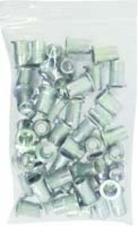 250 ECROUS A SERTIR ACIER M08 OUV.0.5-3.0 -23905250