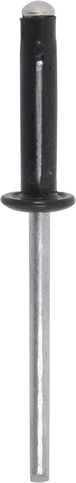 Lot 100 rivets petale 4x18 noir special immatriculation - 23920100