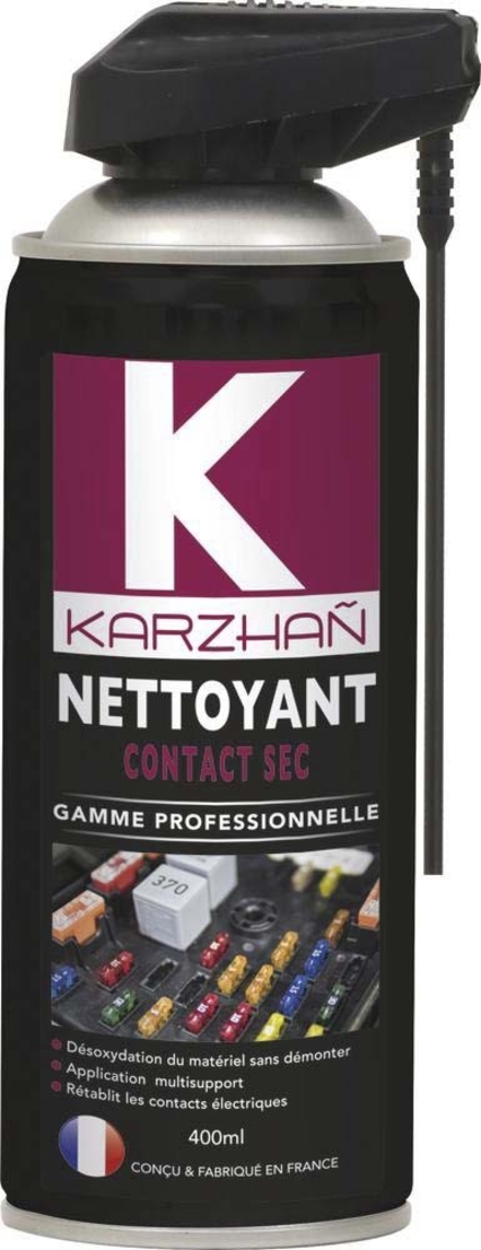 Nettoyant lubrifiant contact 500ml KARZHAN - 2 - Bati-Avenue