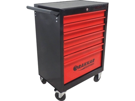 Servante 7 tiroirs 09231 + 5 tiroirs modules carbone agri DRAKKAR TOOLS - 25057