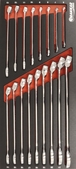 Servante 8 tiroirs rouge 09203 (6 tiroirs pleins +2 vides) module finition metal DRAKKAR TOOLS - 25089