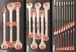 Servante d'atelier 7 tiroirs composée de 205 outils - modules finition métal DRAKKAR TOOLS - 25092
