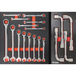 SERVANTE 7 TIROIRS 09231 + 4 TIROIRS MODULES CARBONE - 170 OUTILS - DRAKKAR TOOLS - 25107
