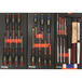 SERVANTE 7 TIROIRS 09231 + 4 TIROIRS MODULES CARBONE - 188 OUTILS - DRAKKAR TOOLS - 25113
