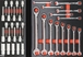 Servante d'atelier 8 tiroirs 249 outils - modules finition métal DRAKKAR - 25115