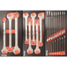 SERVANTE 7 TIROIRS 09141 + 6 TIROIRS MODULES CARBONE - 249 OUTILS - DRAKKAR TOOLS - 25122