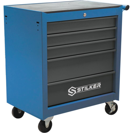 SERVANTE 5 TIROIRS 09146 + 3 TIROIRS OUTILS - 152 OUTILS - STILKER - 25130