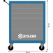 SERVANTE 5 TIROIRS 09146 + 3 TIROIRS OUTILS - 152 OUTILS - STILKER - 25130