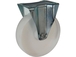 Roulette fixe pp blanc d.80 al rlx cu 100kgs - 26330