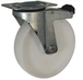 Roulette pivot. pp blanc d.100 al rlx cu 120kgs - 26341