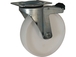 Roulette pivot.+frein pp blanc d.100 al rlx cu 125kgs - 26352