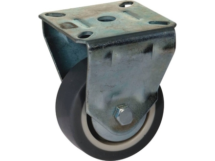 Roulette fixe corps nylon d.50 al lisse 40kg - 26370