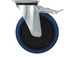 Roulette pivot.+frein chape zinguee bandage bleu d.200 300k - 26454