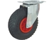 Roulette pivotante chape zinguee roue gonflable d.260 150kgs - 26461
