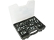 Coffret 125 colliers protection caoutchouc d.8 a 40 EQUINOXE - 26505