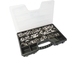 Coffret 175 colliers bande pleine 12mm d.8 a 50 acier inox 316 - 26515