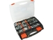 Coffret 285 colliers bande pleine 9mm d.8 a 80 EQUINOXE - 26525