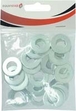 Sachet 50 rondelles plates moyennes m zinc nfe 25513 diam 14 ext/diam 6 int - 2660750