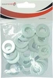 Sachet 50 rondelles plates moyenne m zinc nfe 25513 diam 22 ext/diam 10 int - 2660950