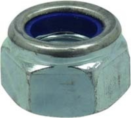 Sachet 5 ecrou hexagonal autofreine z blanc din 985 diam 20 - 2670405