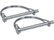Lot de 2 goupilles a arceau 6x76mm - 2672002