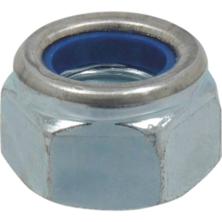 CARTON 2000 ECROU HEXAGONAL AUTOFREINE Z BLANC DIN 985 DIAM 5 - KLIPPER - 26727