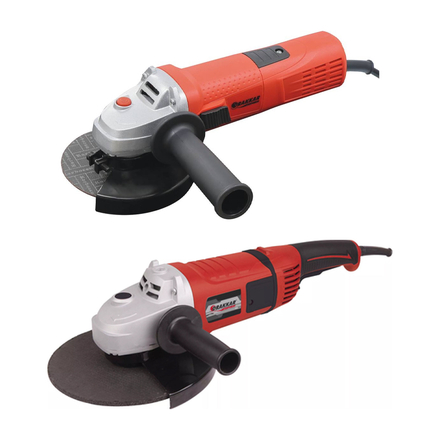 LOT DE 2 MEULEUSES 125MM + 230MM (06921+06931) - DRAKKAR EQUIPEMENT - 28326