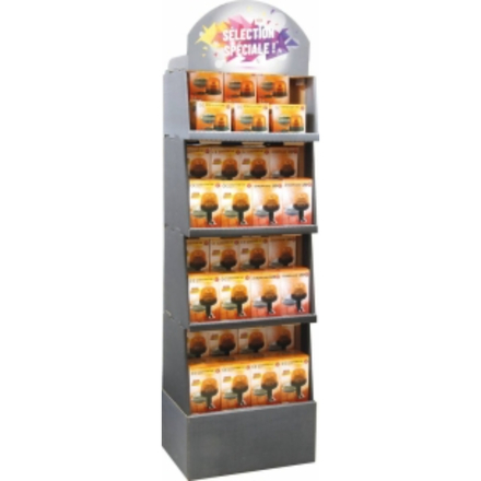 PRESENTOIR 36 GYROS LED FLEXIBLES 16301 + 10 GYROS LED MAGNETIQUES 16305 - SODIFLASH - 28856
