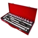 24 pcs douilles 1/2'/coffr. dt DRAKKAR - 10756
