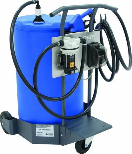 Kit de distribution mobile AdBlue avec kit pompe et plateforme 20V Li-ion avec batterie 5Ah et chargeur SCHNEIDER - 50435