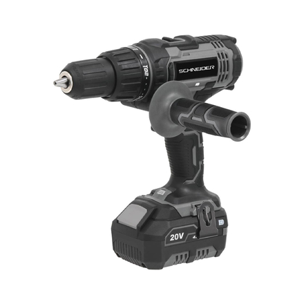 PERCEUSE/VISSEUSE 20V 50NM PERCU + POIGNEE + 1 BAT 4AH + 1 CHARG 3,5A - SCHNEIDER ELECTRO - 50503